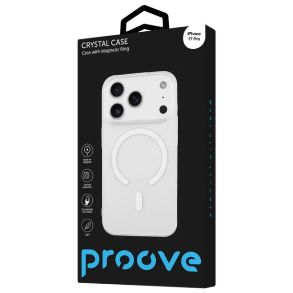 Husă pentru smartphone iPhone 17 Pro MagSafe Back / TPU / White photo 3