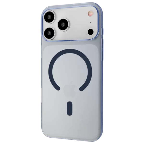 Husă pentru smartphone iPhone 17 Pro Max MagSafe Back / TPU / Blue photo 1