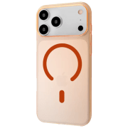photo Husă pentru smartphone iPhone 17 Pro Max MagSafe Back / TPU / Orange
