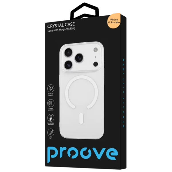 Husă pentru smartphone iPhone 17 Pro Max MagSafe Back / TPU / Orange photo 3