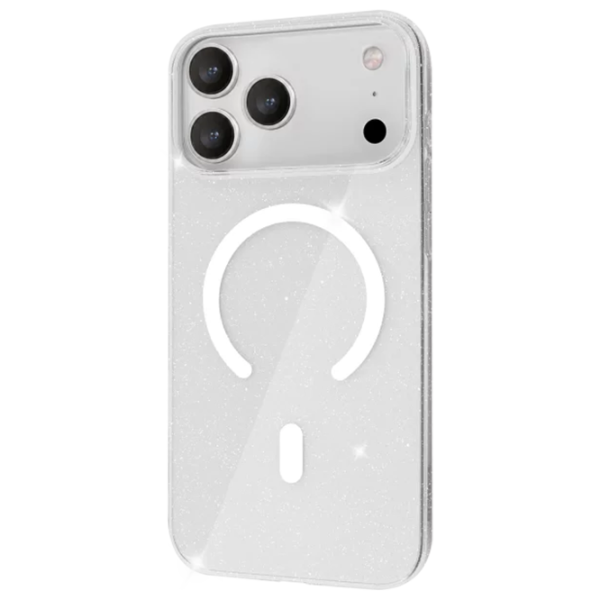 Husă pentru smartphone iPhone 17 Pro Max MagSafe Back / TPU / White photo 1