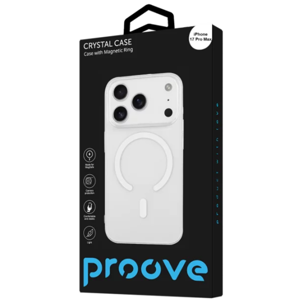 Husă pentru smartphone iPhone 17 Pro Max MagSafe Back / TPU / White photo 3