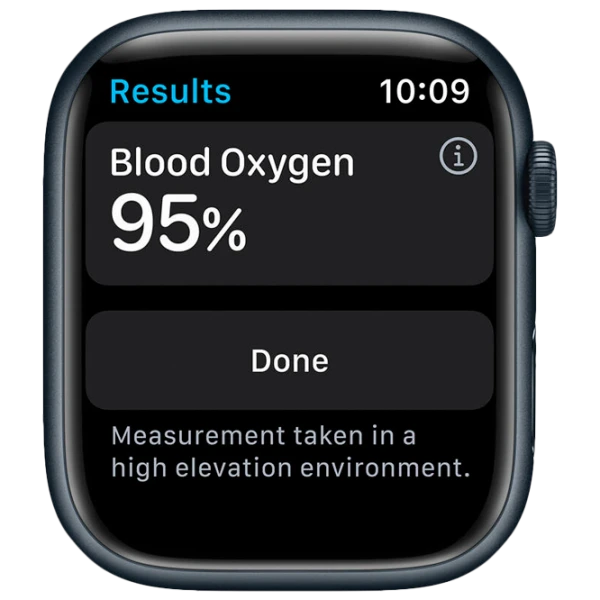 Apple Watch Series 7 45 mm Black/ Midnight Sport photo 4