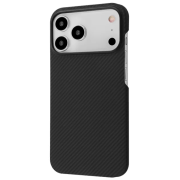 photo Husă pentru smartphone iPhone 17 Pro Max MagSafe Back / TPU / Black