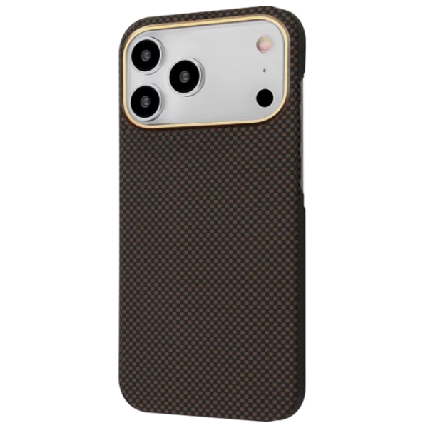 Husă pentru smartphone iPhone 17 Pro Max MagSafe Back / TPU / Brown photo 1