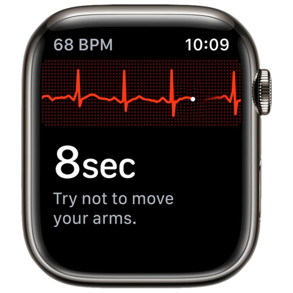 Apple Watch Series 7 45 mm Graphite/ Graphite Milanese Loop photo 4