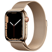 photo Apple Watch Series 7 45 mm Gold/ Gold Milanese Loop