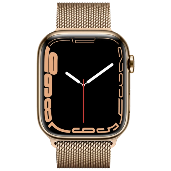 Apple Watch Series 7 45 mm Gold/ Gold Milanese Loop photo 2