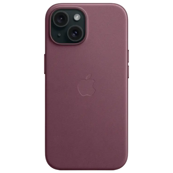 Husă pentru smartphone iPhone 15 MagSafe Back / Poliester / Mulberry photo 5