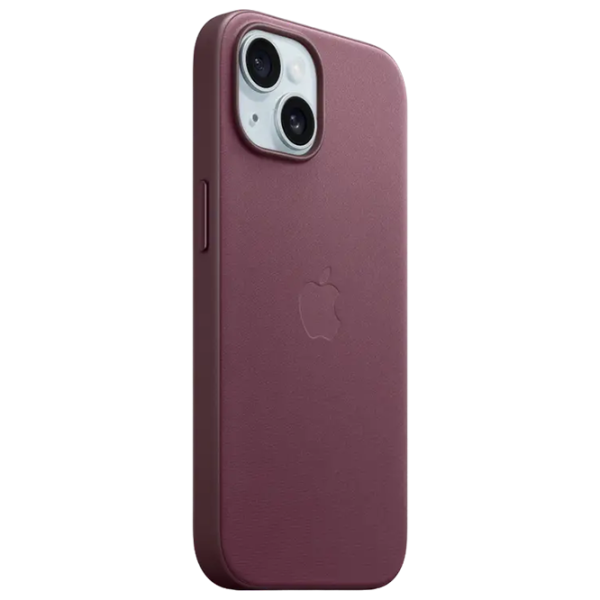 Husă pentru smartphone iPhone 15 MagSafe Back / Poliester / Mulberry photo 7
