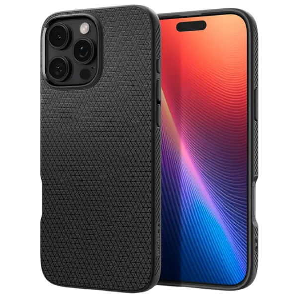 Husă pentru smartphone iPhone 16 Pro Max Back / TPU / Black Matt photo 1