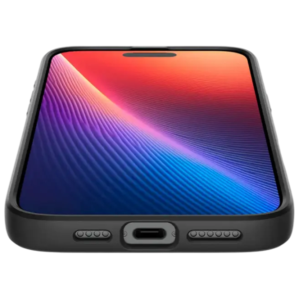 Husă pentru smartphone iPhone 16 Pro Max Back / TPU / Black Matt photo 3