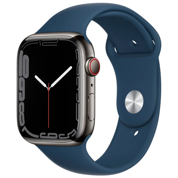 Apple Watch Series 7 45 mm Graphite/ Abyss Blue Sport photo 1