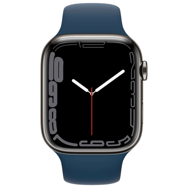 Apple Watch Series 7 45 mm Graphite/ Abyss Blue Sport photo 2