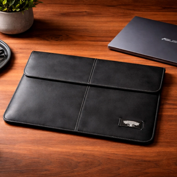 Husă pentru laptop Baggins Leather Sleeve 16" / PU / Black photo 2