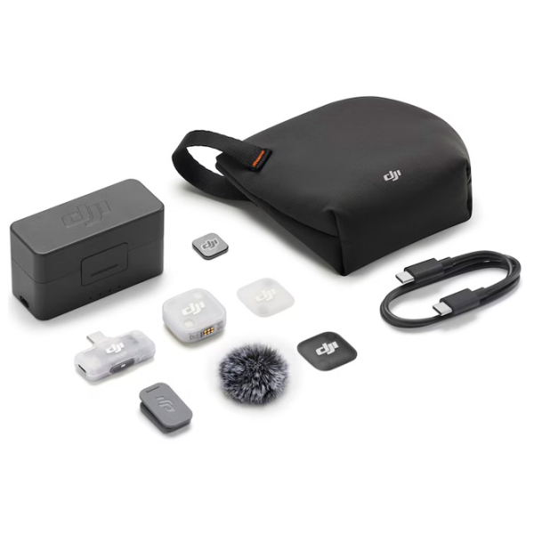Microfon DJI Mic Mini 2S (1TX+1Mobile RX + Charging Case) Black photo 4