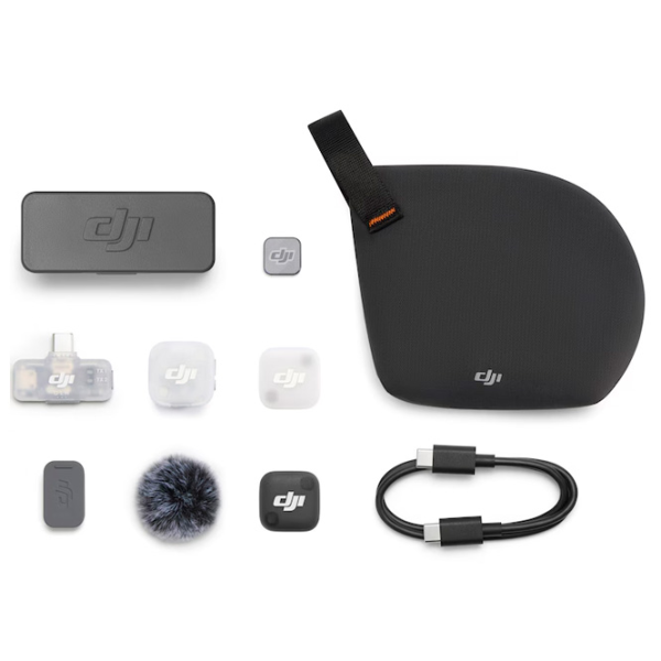 Microfon DJI Mic Mini 2S (1TX+1Mobile RX + Charging Case) Black photo 5