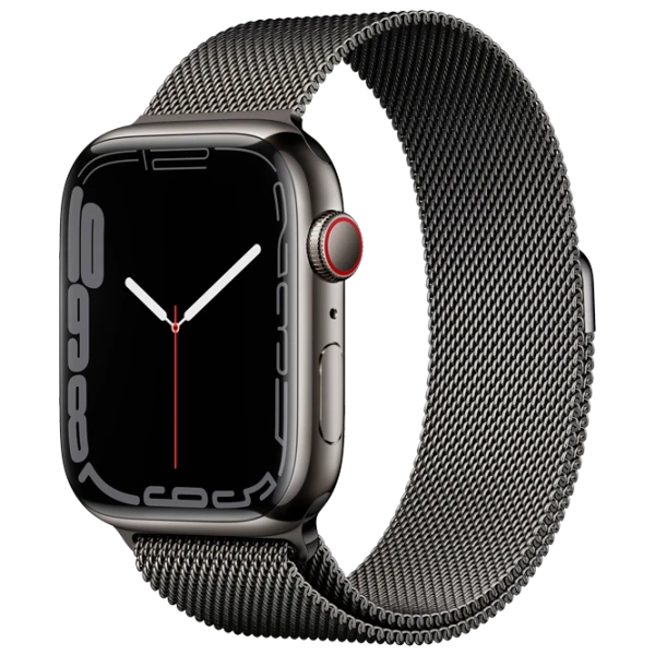 Apple Watch Series 7 41 mm Graphite/ Graphite Milanese Loop photo 1