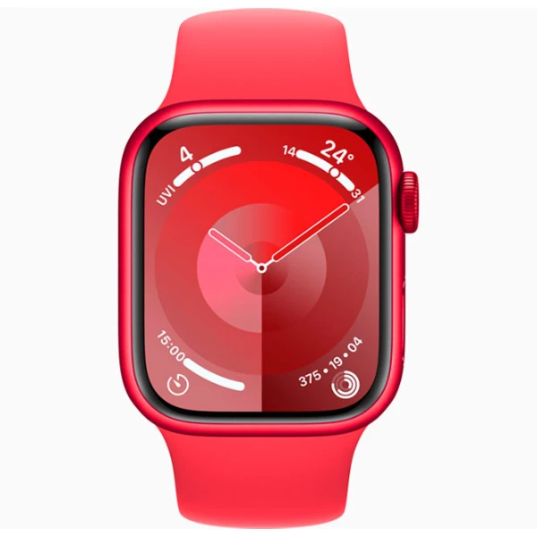 Apple Watch Series 9 45 мм Красный/ Красный photo 2