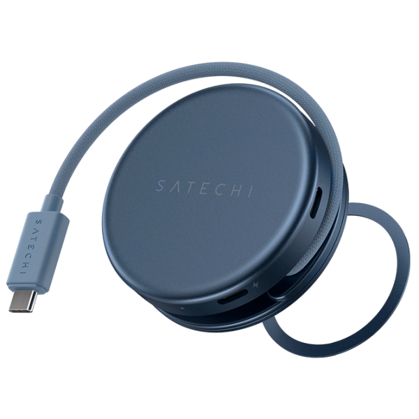 Multiport Adapter Satechi OntheGo 5-in-1 USB Type-C / Indigo Blue photo 1
