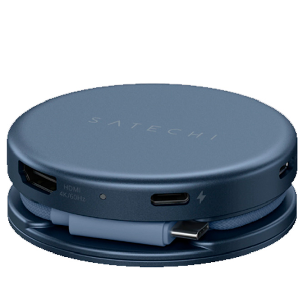Multiport Adapter Satechi OntheGo 5-in-1 USB Type-C / Indigo Blue photo 2