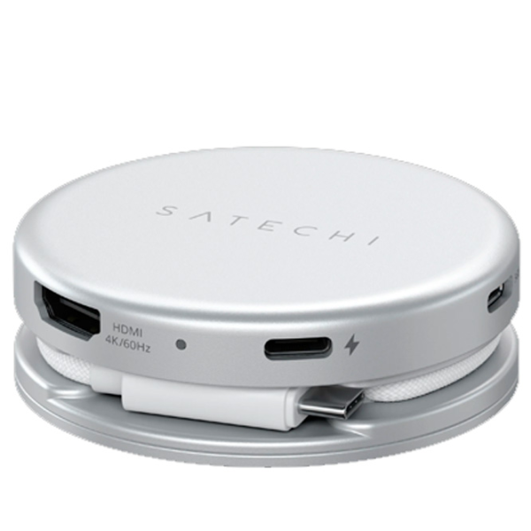 Multiport Adapter Satechi OntheGo 5-in-1 USB Type-C / Silver photo 2