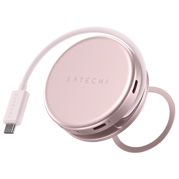 Multiport Adapter Satechi OntheGo 5-in-1 USB Type-C / Blush photo 1