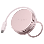 photo Multiport Adapter Satechi OntheGo 5-in-1 USB Type-C / Blush