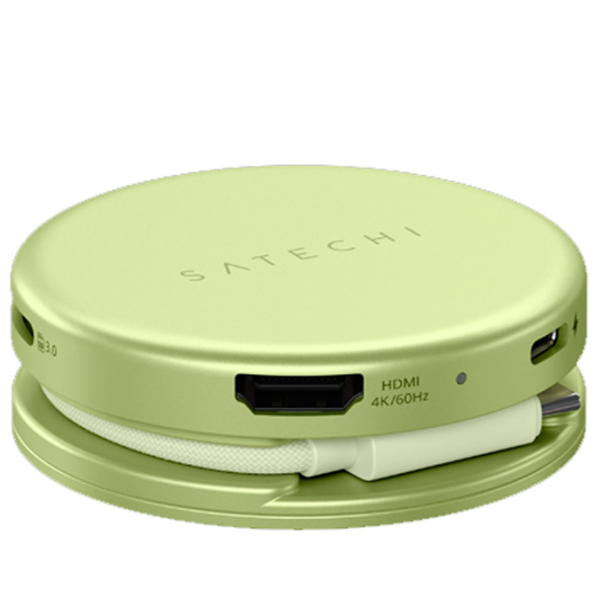 Multiport Adapter Satechi OntheGo 5-in-1 USB Type-C / Citrus photo 2