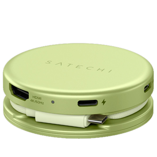 Multiport Adapter Satechi OntheGo 5-in-1 USB Type-C / Citrus photo 3