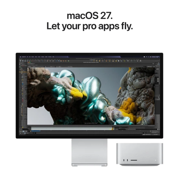 Apple Mac Studio 2026 M5 Ultra 96 GB 1 TB Silver photo 4