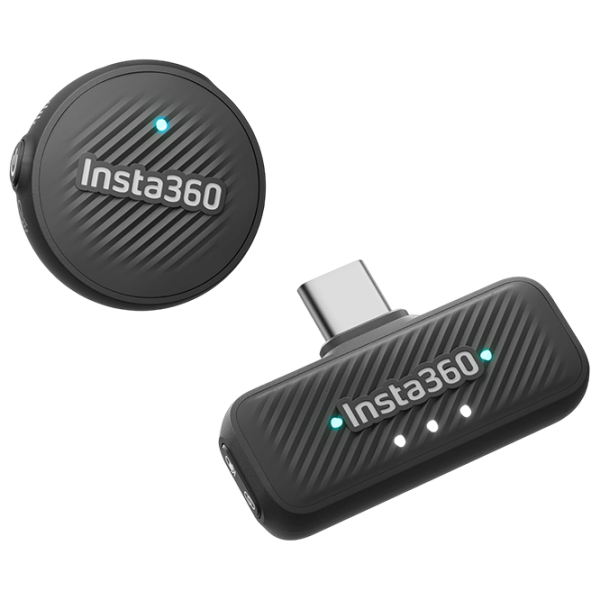 Microfon Insta360 Mic Air (1 TX + 1 RX) Black photo 1