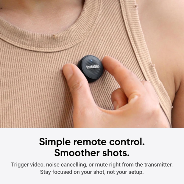 Transmițător Insta360 Mic Air Transmitter Black photo 6