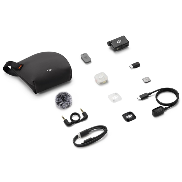 Microfon DJI Mic Mini 2S (1TX + 1RX) Black/White photo 6