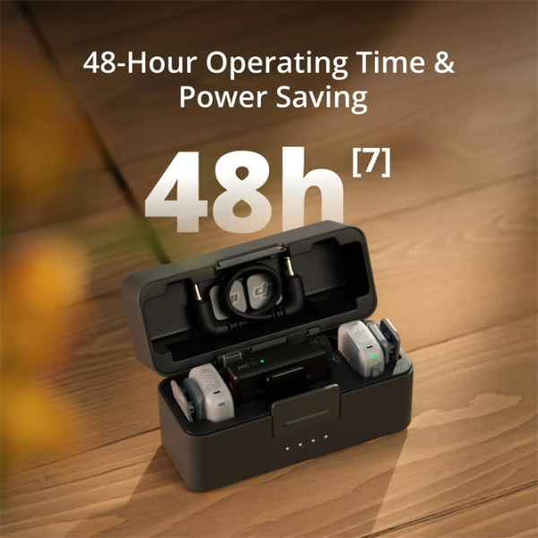 Microfon DJI Mic Mini 2 (1TX + 1RX) Black photo 12