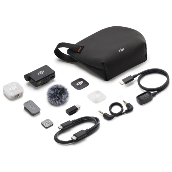 Microfon DJI Mic Mini 2 (1TX + 1RX) Black photo 13