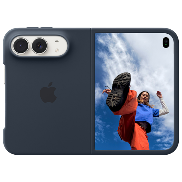 Husă pentru smartphone iPhone DUO Book Cover / Silicon / Blue photo 2