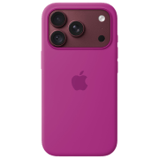 photo Husă pentru smartphone iPhone 18 Pro MagSafe Back / Silicon / Magenta