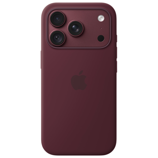 Husă pentru smartphone iPhone 18 Pro MagSafe Back / Silicon / Burgundy photo 1