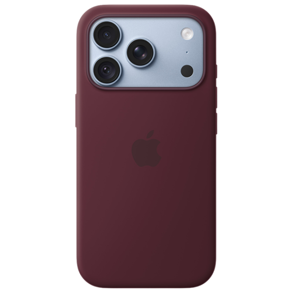 Husă pentru smartphone iPhone 18 Pro MagSafe Back / Silicon / Burgundy photo 2