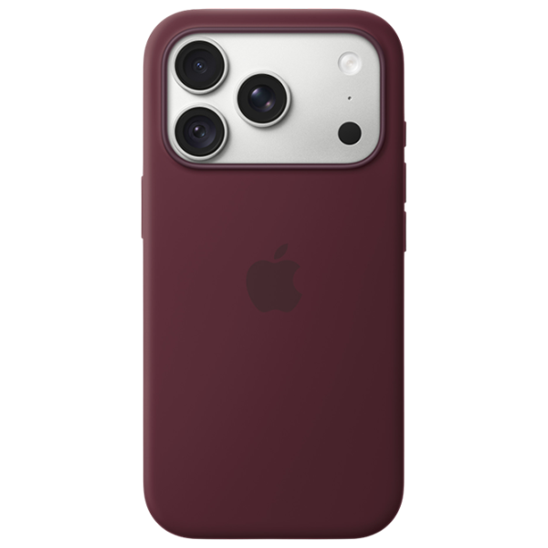 Husă pentru smartphone iPhone 18 Pro MagSafe Back / Silicon / Burgundy photo 3