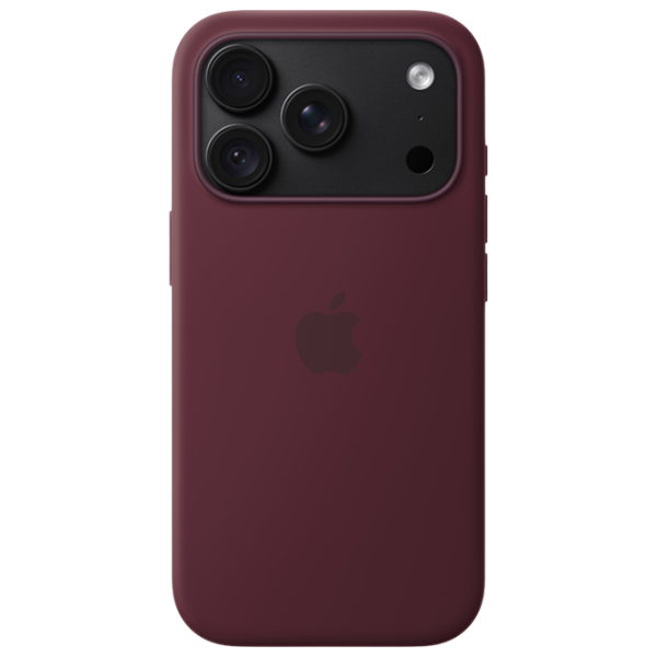Husă pentru smartphone iPhone 18 Pro MagSafe Back / Silicon / Burgundy photo 5