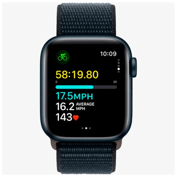 Apple Watch SE 2023 40 мм Черный/ Midnight Sport photo 2