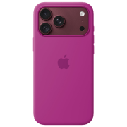 photo Husă pentru smartphone iPhone 18 Pro Max MagSafe Back / Silicon / Magenta