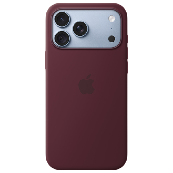 Husă pentru smartphone iPhone 18 Pro Max MagSafe Back / Silicon / Burgundy photo 2