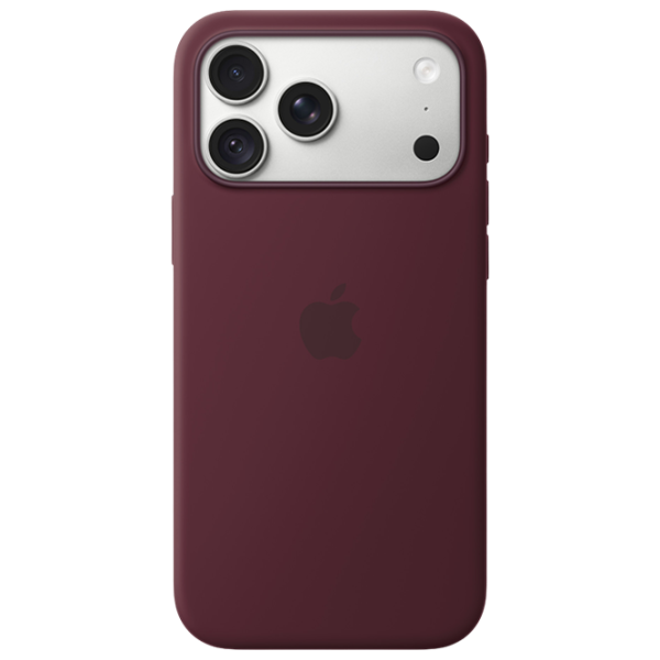 Husă pentru smartphone iPhone 18 Pro Max MagSafe Back / Silicon / Burgundy photo 3