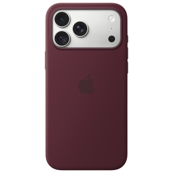 Husă pentru smartphone iPhone 18 Pro Max MagSafe Back / Silicon / Burgundy photo 4