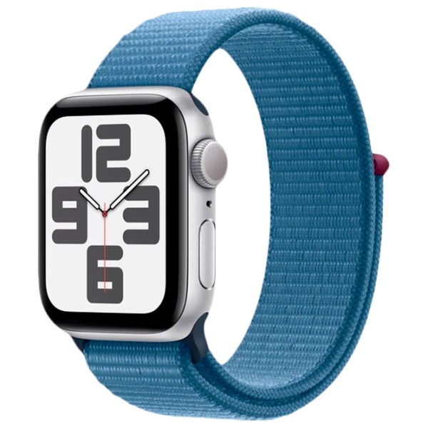 Apple Watch SE 2023 40 мм Серебристый/ Winter Blue photo 1