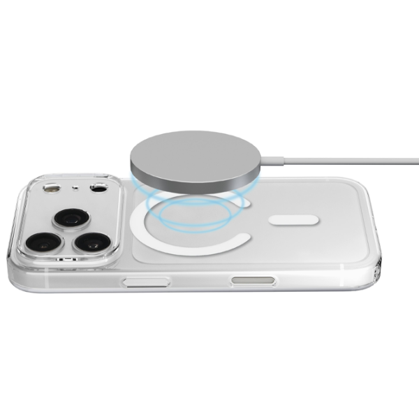 Husă pentru smartphone iPhone 18 Pro MagSafe Back / TPU / Transparent photo 6