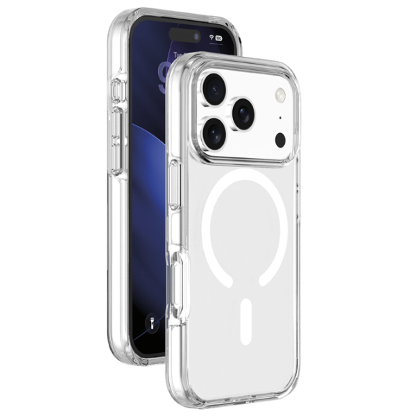 Husă pentru smartphone iPhone 18 Pro MagSafe Back / TPU / Transparent photo 2